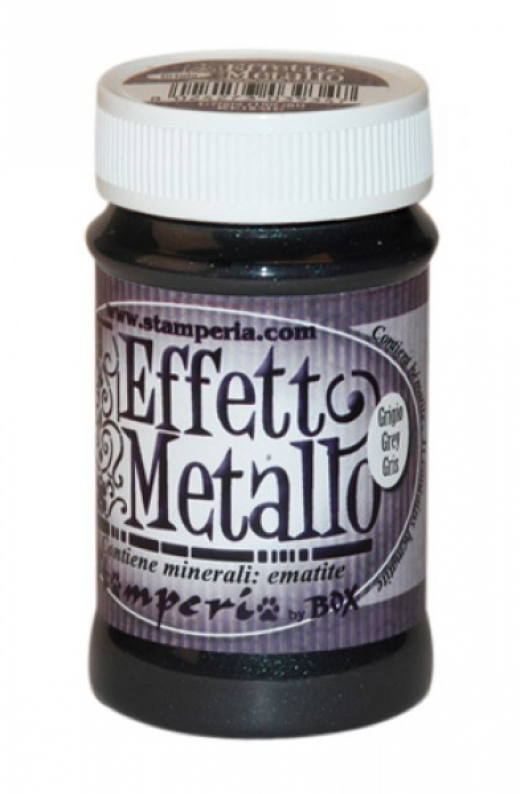 Εικόνα για Stamperia Metal Effect 100 ml Grey
