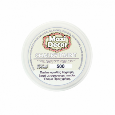 Εικόνα 2 για ΧΡΩΜΑ ΚΙΜΩΛΙΑΣ CHALKY 100ml ΑΣΠΡΟ