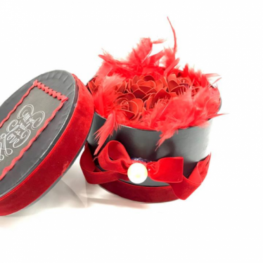 Εικόνα 2 για Romantic Black Gift box - Roses