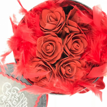 Εικόνα 4 για Romantic Black Gift box - Roses