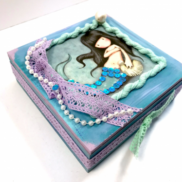 Εικόνα 3 για Luxury Edition Λαμπάδα Gorjuss Mermaid