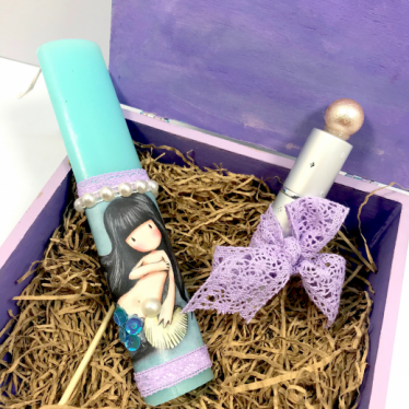 Εικόνα 4 για Luxury Edition Λαμπάδα Gorjuss Mermaid