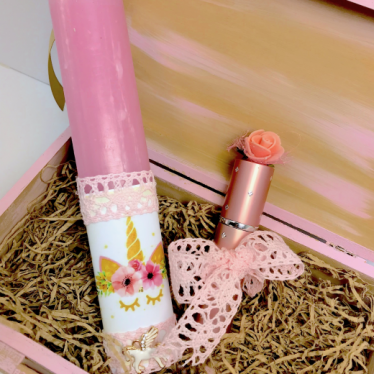 Εικόνα 4 για Luxury Edition Λαμπάδα Lovely Unicorn