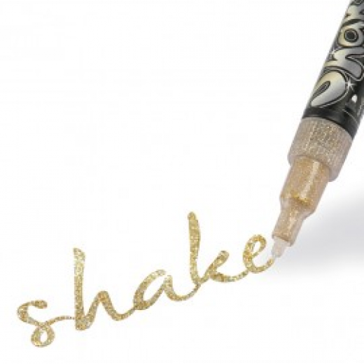 Εικόνα για ΜΑΡΚΑΔΟΡΟΙ SHAKE FINE GLITTER GOLD