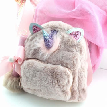 Εικόνα 2 για Σετ Λαμπάδας Fluffy Rotten Apple Unicorn bag