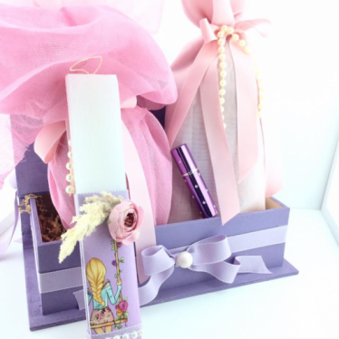 Εικόνα 2 για Σετ Λαμπάδα Purple Love