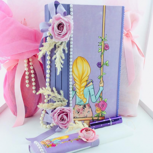 Εικόνα για Σετ Λαμπάδα Purple Love