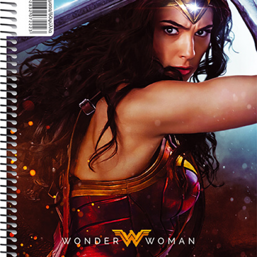 Εικόνα για ΤΕΤΡΑΔΙΑ ΜΟΝΟ ΣΠΙΡΑΛ WONDER WOMAN 60Φ.