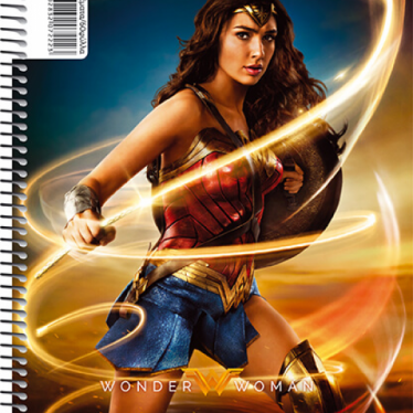 Εικόνα 2 για ΤΕΤΡΑΔΙΑ ΜΟΝΟ ΣΠΙΡΑΛ WONDER WOMAN 180Φ.