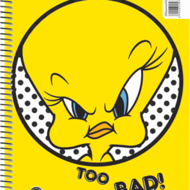 Εικόνα 3 για ΤΕΤΡΑΔΙΑ ΜΟΝΟ ΣΠΙΡΑΛ TWEETY 180Φ.
