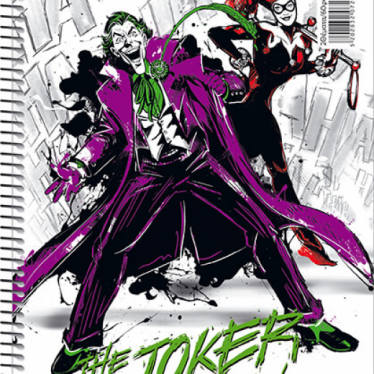 Εικόνα 4 για ΤΕΤΡΑΔΙΑ ΜΟΝΟ ΣΠΙΡΑΛ THE JOKER 120Φ.