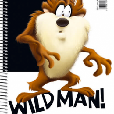 Εικόνα 4 για ΤΕΤΡΑΔΙΑ ΜΟΝΟ ΣΠΙΡΑΛ LOONEY TUNES FURRY 60Φ.
