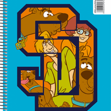 Εικόνα 2 για ΤΕΤΡΑΔΙΑ ΜΟΝΟ ΣΠΙΡΑΛ SCOOBY DOO 120Φ.