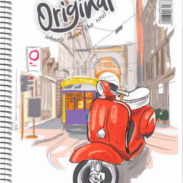 Εικόνα 3 για ΤΕΤΡΑΔΙΑ ΜΟΝΟ ΣΠΙΡΑΛ ORIGINAL 60Φ.