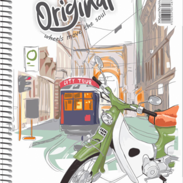 Εικόνα 4 για ΤΕΤΡΑΔΙΑ ΜΟΝΟ ΣΠΙΡΑΛ ORIGINAL 60Φ.