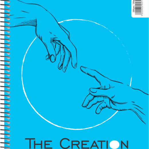 Εικόνα για ΤΕΤΡΑΔΙΑ ΜΟΝΟ ΣΠΙΡΑΛ THE CREATION 120Φ.