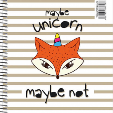 Εικόνα 4 για ΤΕΤΡΑΔΙΑ ΜΟΝΟ ΣΠΙΡΑΛ UNICORN 180Φ.