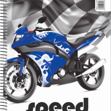 Εικόνα 2 για ΤΕΤΡΑΔΙΑ ΜΟΝΟ ΣΠΙΡΑΛ SPEED 180Φ.