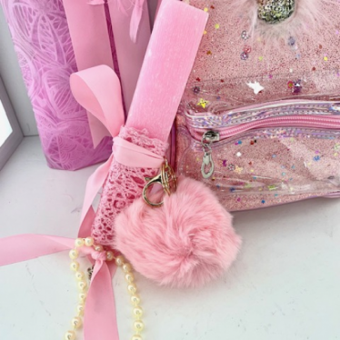 Εικόνα 2 για Σετ Λαμπάδας Sparkling Pink Unicorn Bag