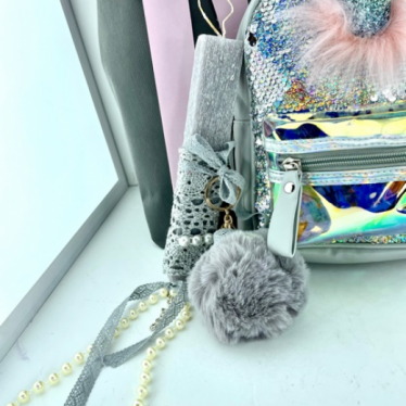 Εικόνα 2 για Σετ Λαμπάδας Total Silver Unicorn Bag