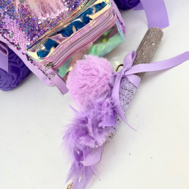 Εικόνα 2 για Σετ Λαμπάδας Total Purple Unicorn Bag