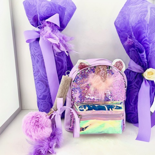 Εικόνα για Σετ Λαμπάδας Total Purple Unicorn Bag