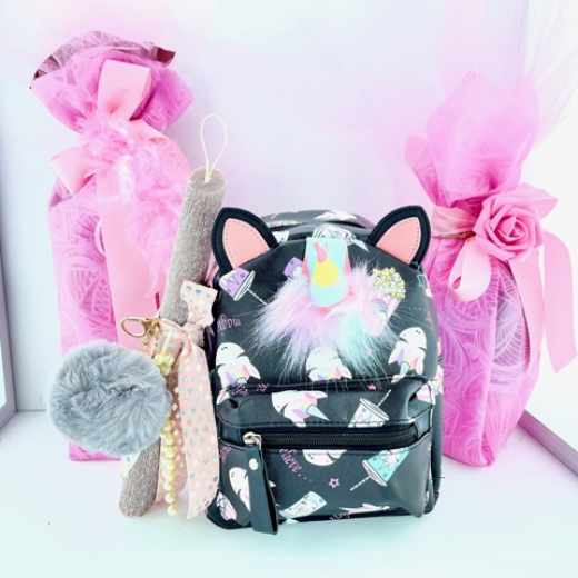 Εικόνα για Σετ Λαμπάδας Black Milkshake Unicorn Bag
