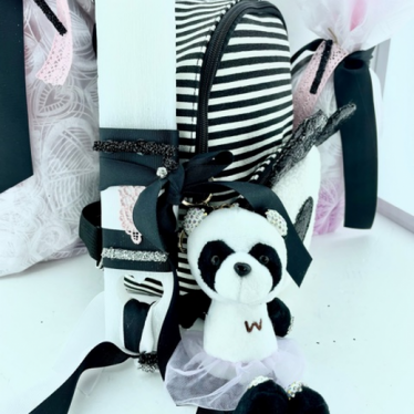 Εικόνα 2 για Σετ Λαμπάδας Panda Love Bag