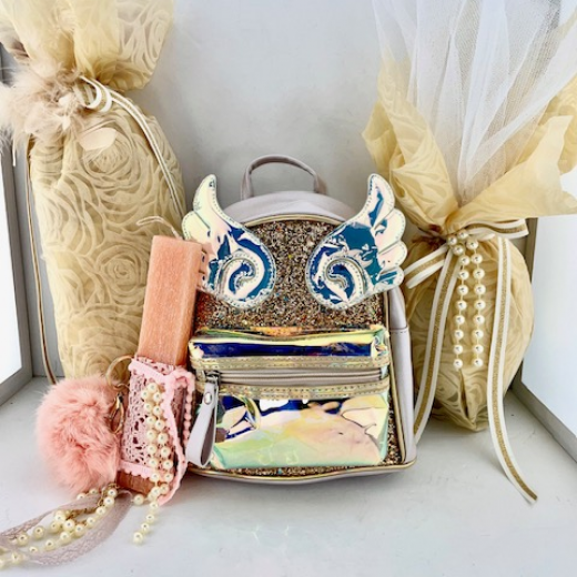 Εικόνα για Σετ Λαμπάδας Sparkling Gold   Angel Bag