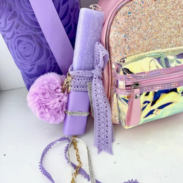 Εικόνα 2 για Σετ Λαμπάδας Sparkling Pink Rabbit Bag