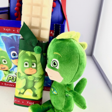 Εικόνα 2 για Σετ λαμπάδας PJ MASKS Gekko με λούτρινο