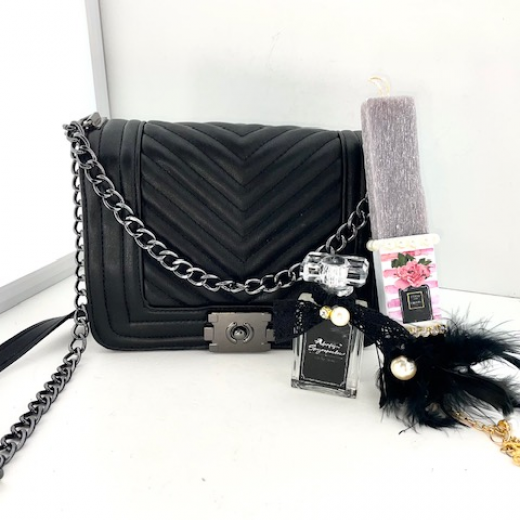 Εικόνα για Luxury Bag Βlack  σετ  λαμπάδας 