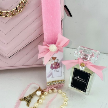 Εικόνα 2 για Luxury Bag Pink Σετ Λαμπάδας