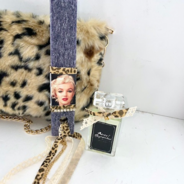 Εικόνα 2 για Luxury Fury Leopard Bag Σετ Λαμπάδας