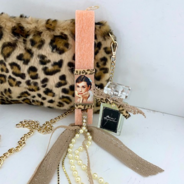 Εικόνα 2 για Luxury Fury Leopard 2 Bag Σετ Λαμπάδας