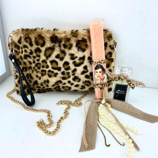 Εικόνα για Luxury Fury Leopard 2 Bag Σετ Λαμπάδας