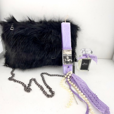 Εικόνα 2 για Luxury Fury Black Bag Σετ Λαμπάδας