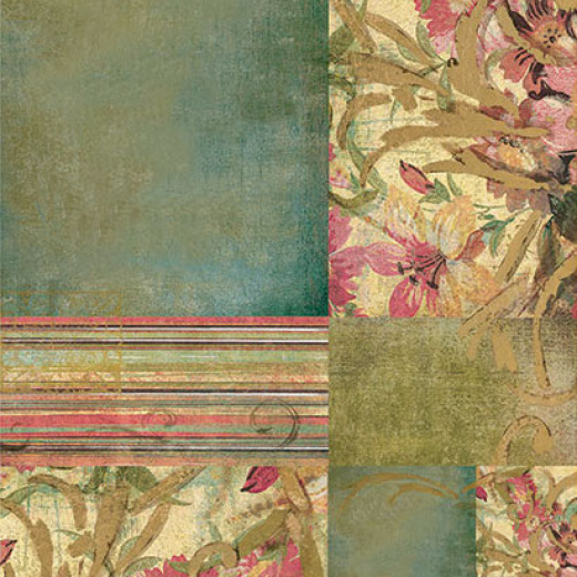 Εικόνα για Χαρτί decoupage ριζόχαρτο Α3 Vintage Floral 1