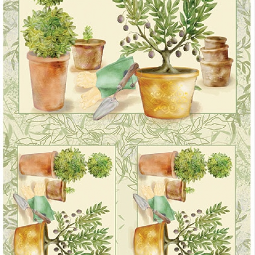 Εικόνα για Χαρτί Decoupage Α3 Ελιά