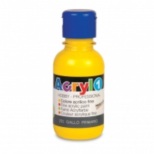 Εικόνα για ΑΚΡΥΛΙΚΑ ΧΡΩΜΑΤΑ ΣΕ ΜΠΟΥΚΑΛΙ 125ML PRIMARY YELLOW