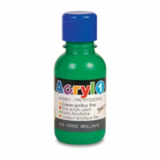 Εικόνα για ΑΚΡΥΛΙΚΑ ΧΡΩΜΑΤΑ ΣΕ ΜΠΟΥΚΑΛΙ 125ML BRIGHT GREEN