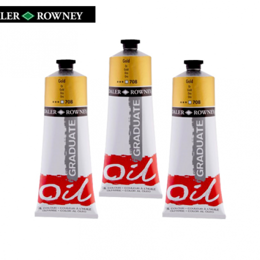 Εικόνα για DALER ROWNEY ΧΡΩΜΑ ΛΑΔΙΟΥ 120ml GRADUATE GOLD