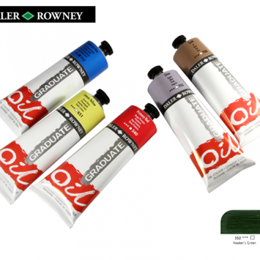 Εικόνα για DALER ROWNEY ΧΡΩΜΑ ΛΑΔΙΟΥ 120ml GRADUATE HOOKERS GREEN